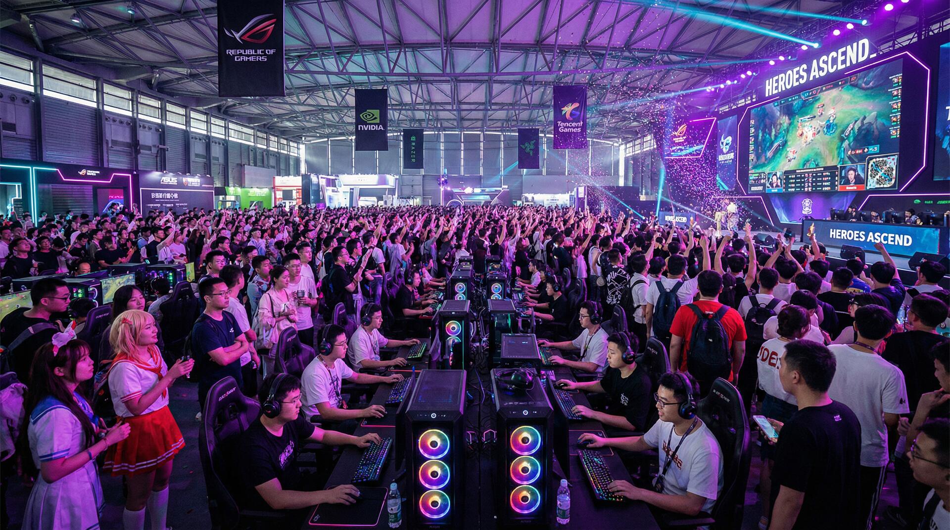 香蕉视频团队合影